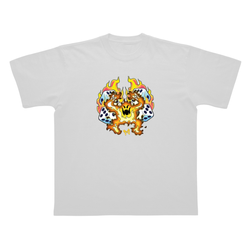 CAMISETA FIRE BOY OFF-WHITE