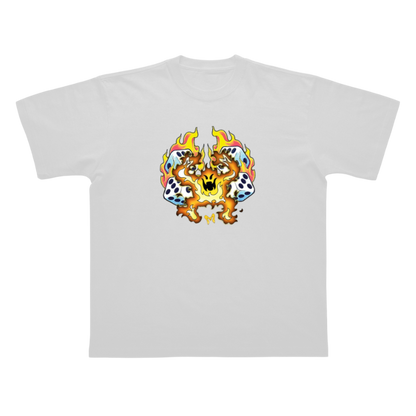 CAMISETA FIRE BOY OFF-WHITE