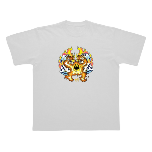 CAMISETA FIRE BOY OFF-WHITE