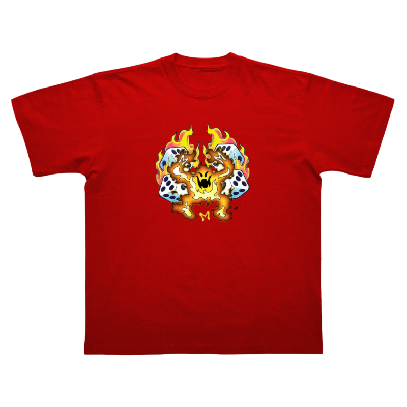 CAMISETA FIRE BOY VERMELHO CREPÚSCULO