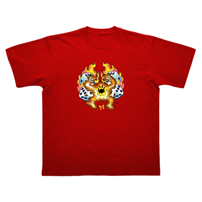 CAMISETA FIRE BOY VERMELHO CREPÚSCULO