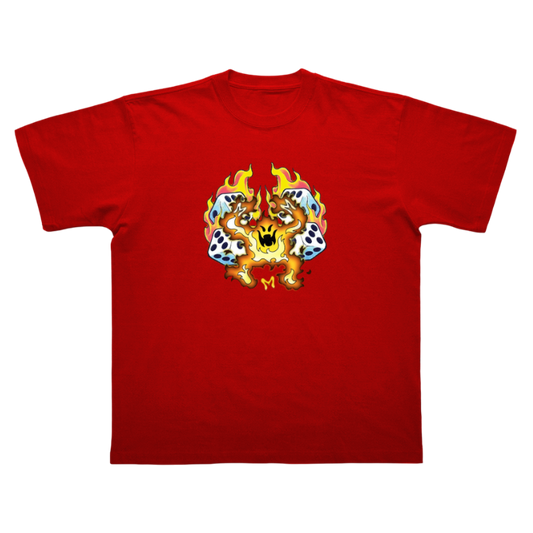 CAMISETA FIRE BOY VERMELHO CREPÚSCULO