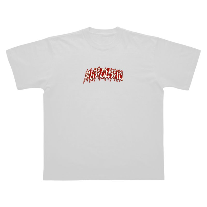 CAMISETA BLOOD MERCURIO OFF-WHITE