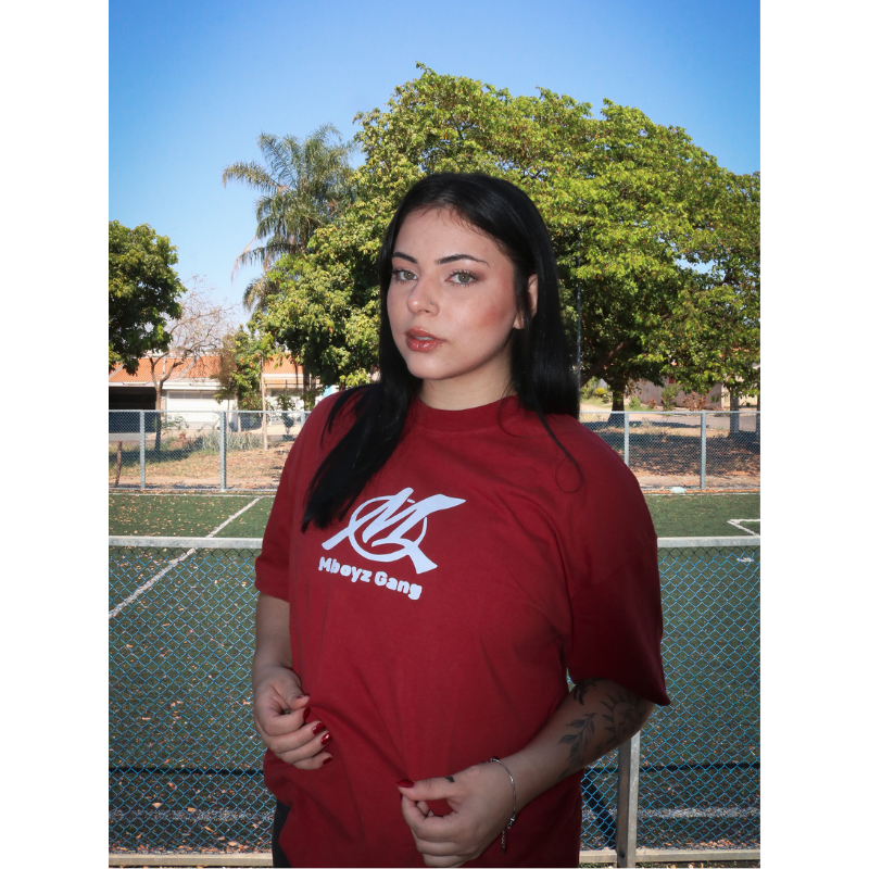 CAMISETA MBOYZ GANG VERMELHO CREPÚSCULO