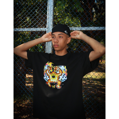 CAMISETA FIRE BOY PRETA