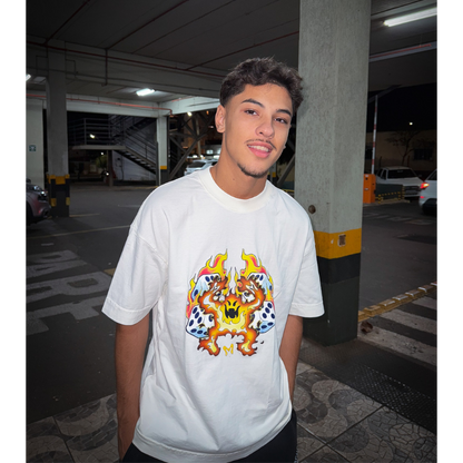 CAMISETA FIRE BOY OFF-WHITE