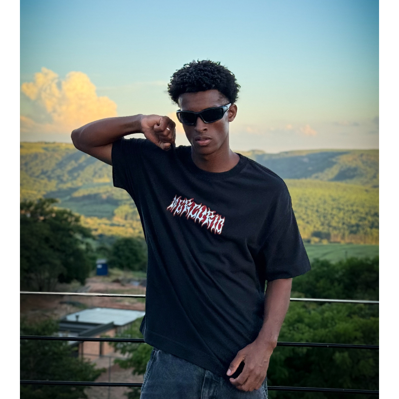 CAMISETA BLOOD MERCURIO PRETA