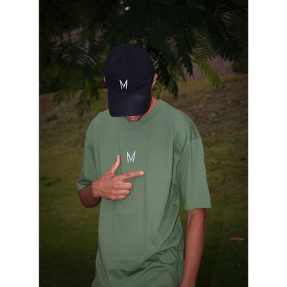 CAMISETA VERDE MUSGO ASAS DE DEUS