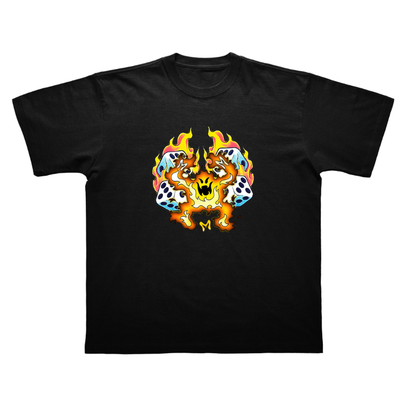 CAMISETA FIRE BOY PRETA