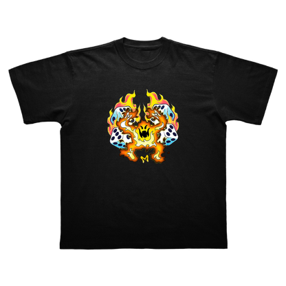 CAMISETA FIRE BOY PRETA