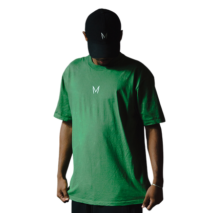 CAMISETA VERDE MUSGO ASAS DE DEUS