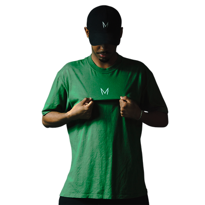 CAMISETA VERDE MUSGO ASAS DE DEUS