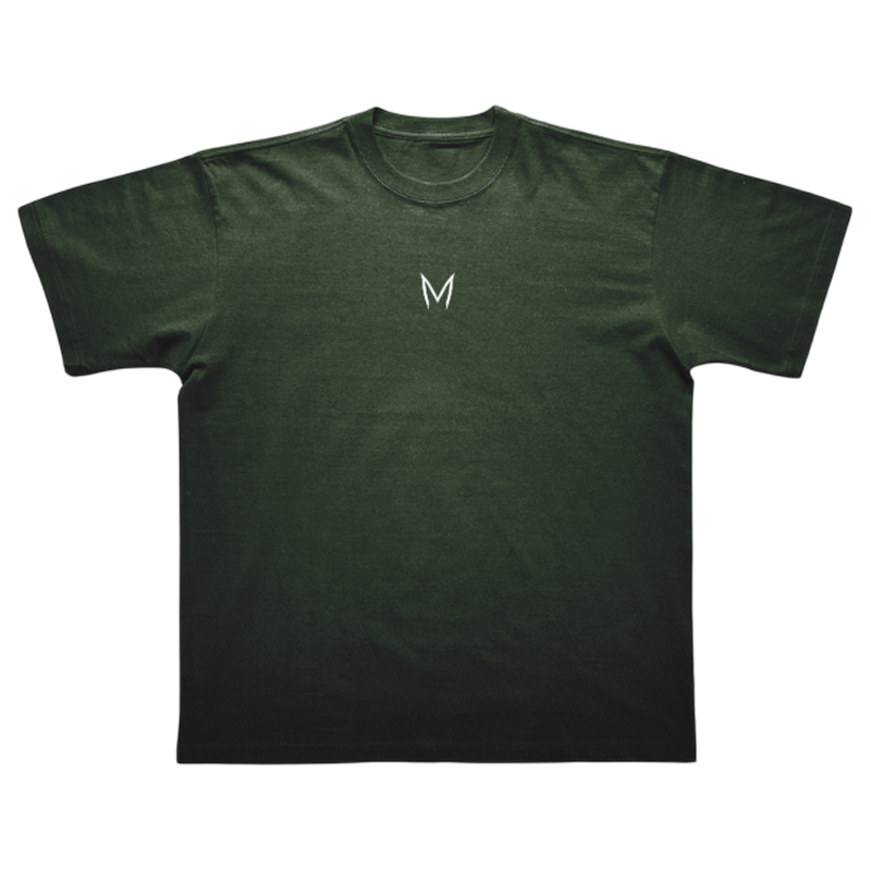 CAMISETA VERDE MUSGO ASAS DE DEUS