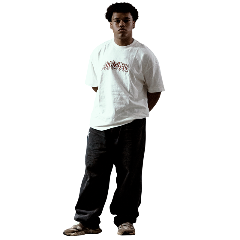 CAMISETA BLOOD MERCURIO OFF-WHITE