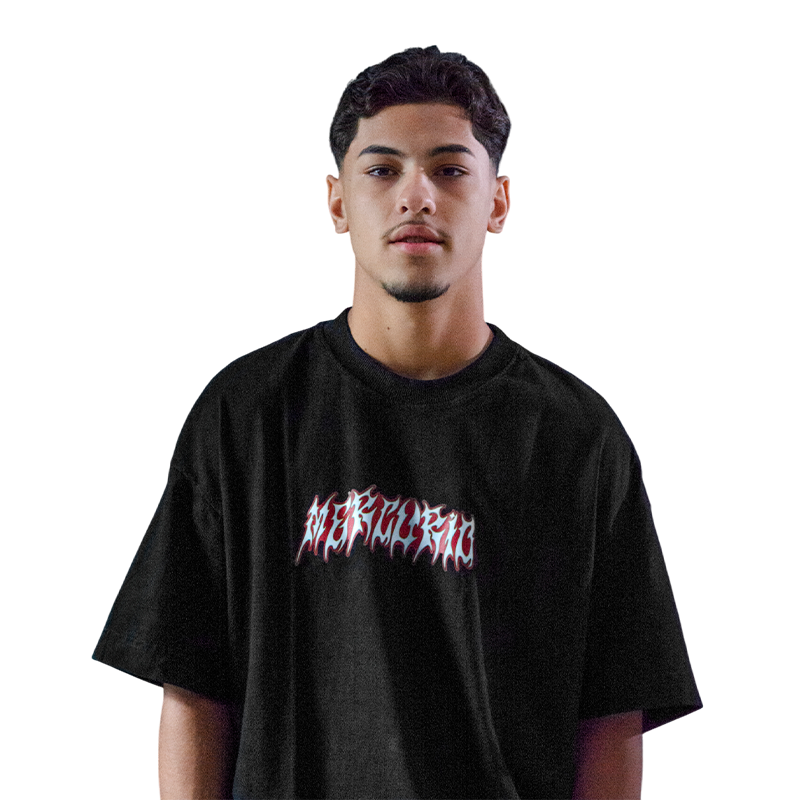 CAMISETA BLOOD MERCURIO PRETA