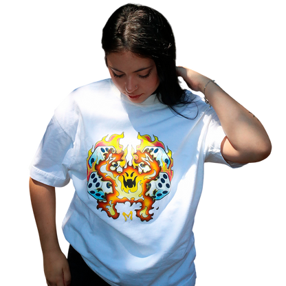 CAMISETA FIRE BOY OFF-WHITE