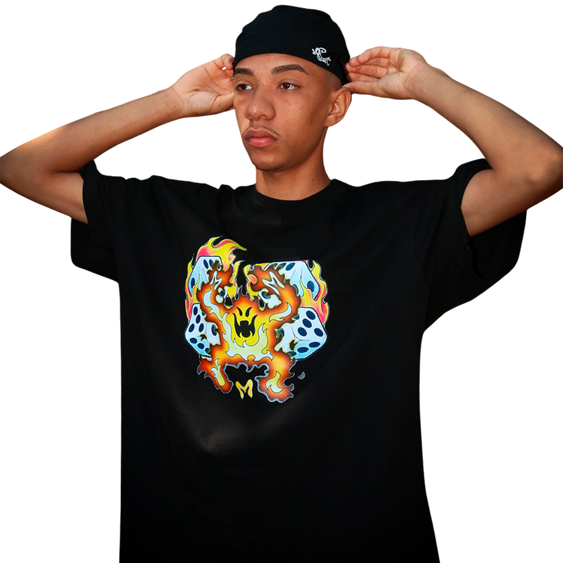 CAMISETA FIRE BOY PRETA