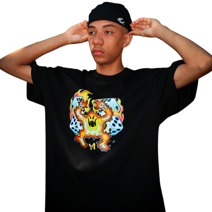 CAMISETA FIRE BOY PRETA