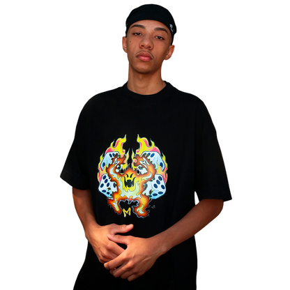 CAMISETA FIRE BOY PRETA