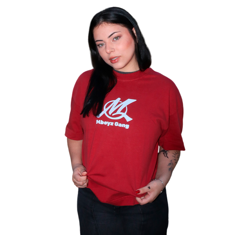 CAMISETA MBOYZ GANG VERMELHO CREPÚSCULO