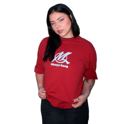 CAMISETA MBOYZ GANG VERMELHO CREPÚSCULO