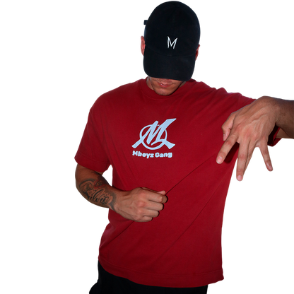 CAMISETA MBOYZ GANG VERMELHO CREPÚSCULO