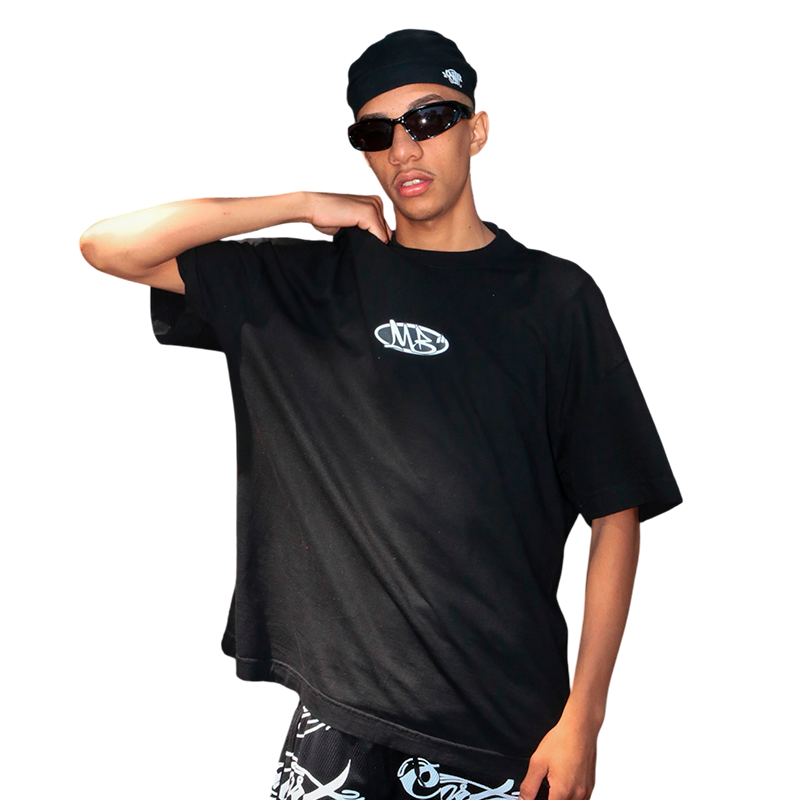 CAMISETA MB GRAFFITI PRETA