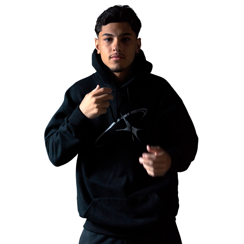 MOLETOM PRETO ESTRELA DA MANHÃ