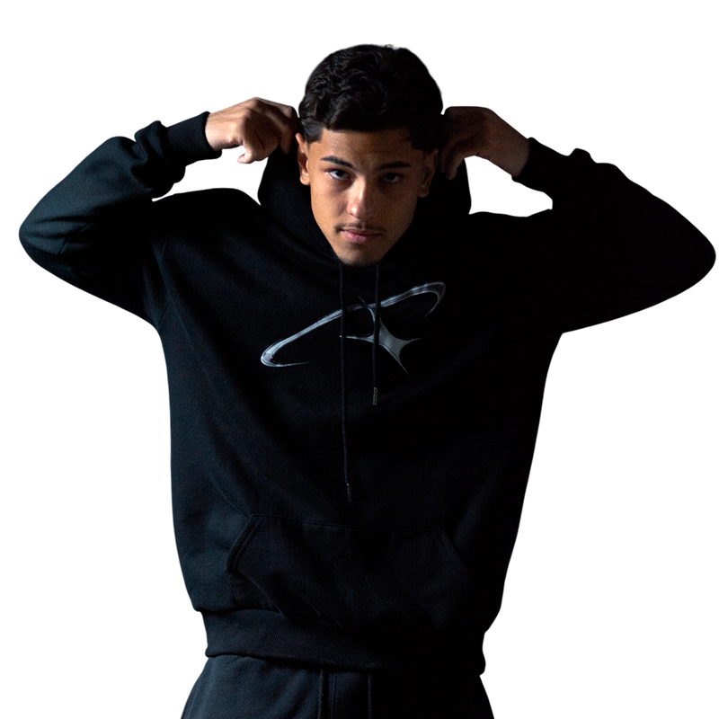 MOLETOM PRETO ESTRELA DA MANHÃ