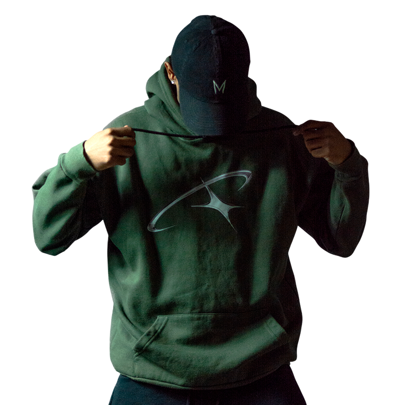 MOLETOM VERDE MILITAR ESTRELA DA MANHÃ