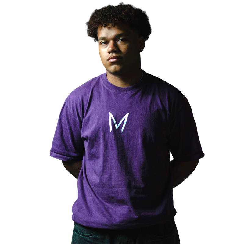 CAMISETA PURPLE THE M