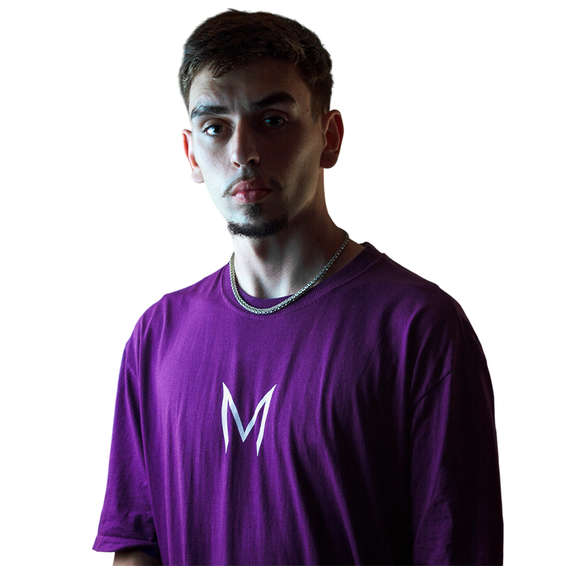 CAMISETA PURPLE THE M