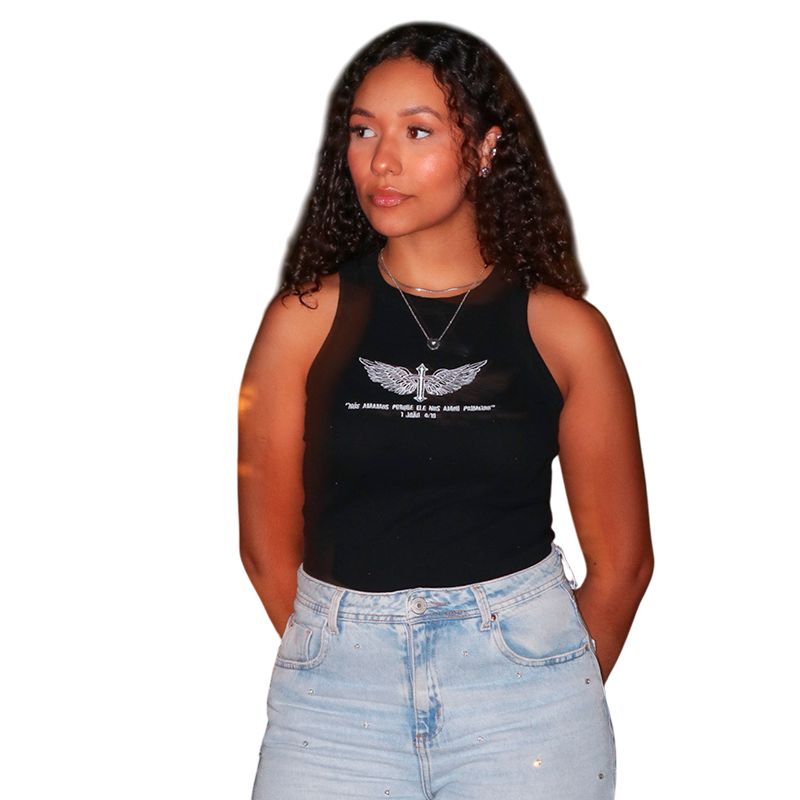 REGATA CANELADA FEMININA DIVINO AMOR