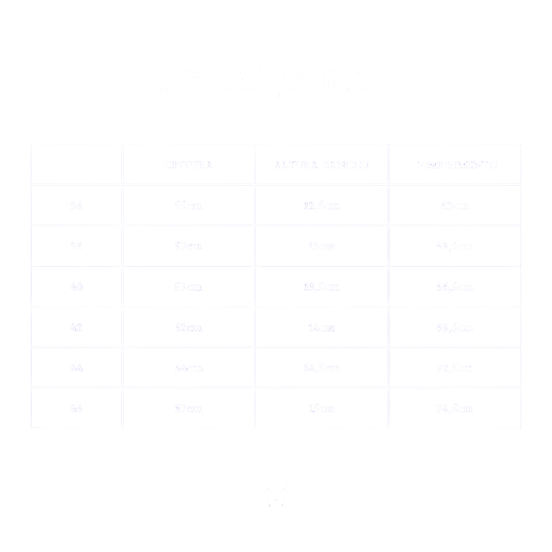 CALÇA JEANS BLACK THE M